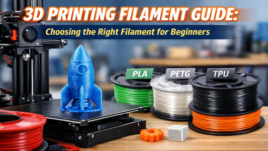 3D Printing Filament Guide: How to Choose the Right Filament for Your First Print