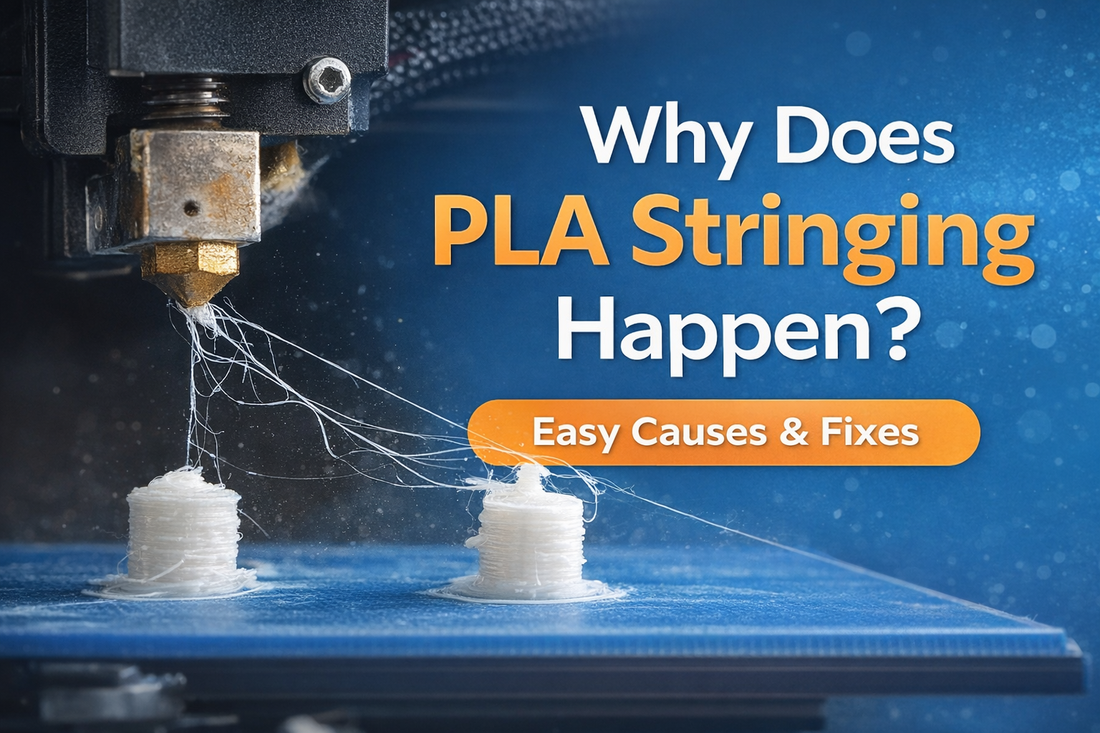 Why Does PLA Stringing Happen? Causes and Easy Fixes