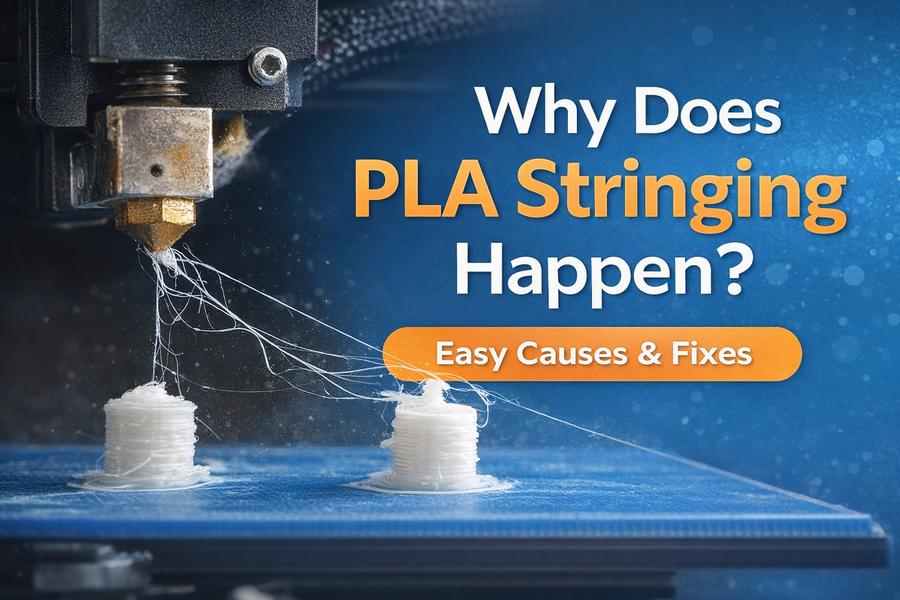Why Does PLA Stringing Happen? Causes and Easy Fixes
