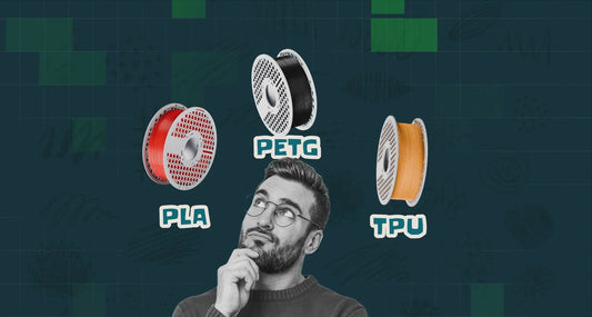 PLA vs. PETG vs. TPU: Which 3D Printer Filament Should You Use in 2026?