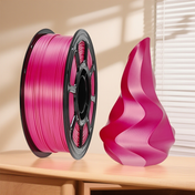 PLA Silk - Single Color Series D- Semi-worked PLA filaments for use in 3D printing