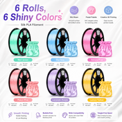 Glossy Macaron Silk PLA