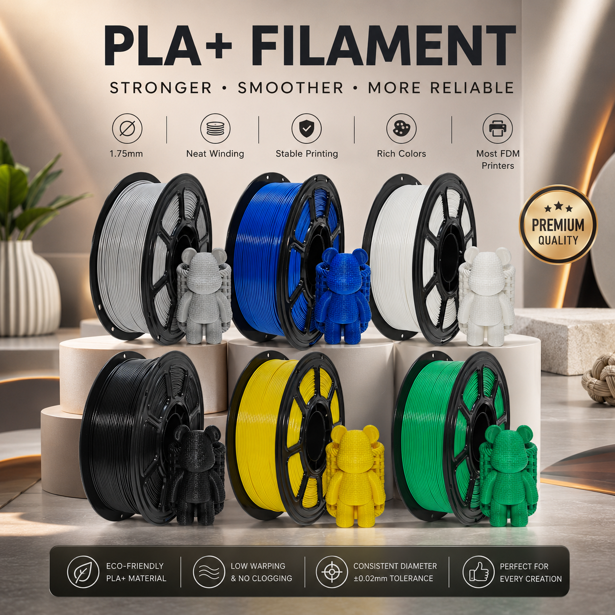 PLA+ Basic Color