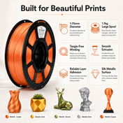 Metallic Silk PLA Filament