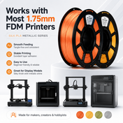 Metallic Silk PLA Filament