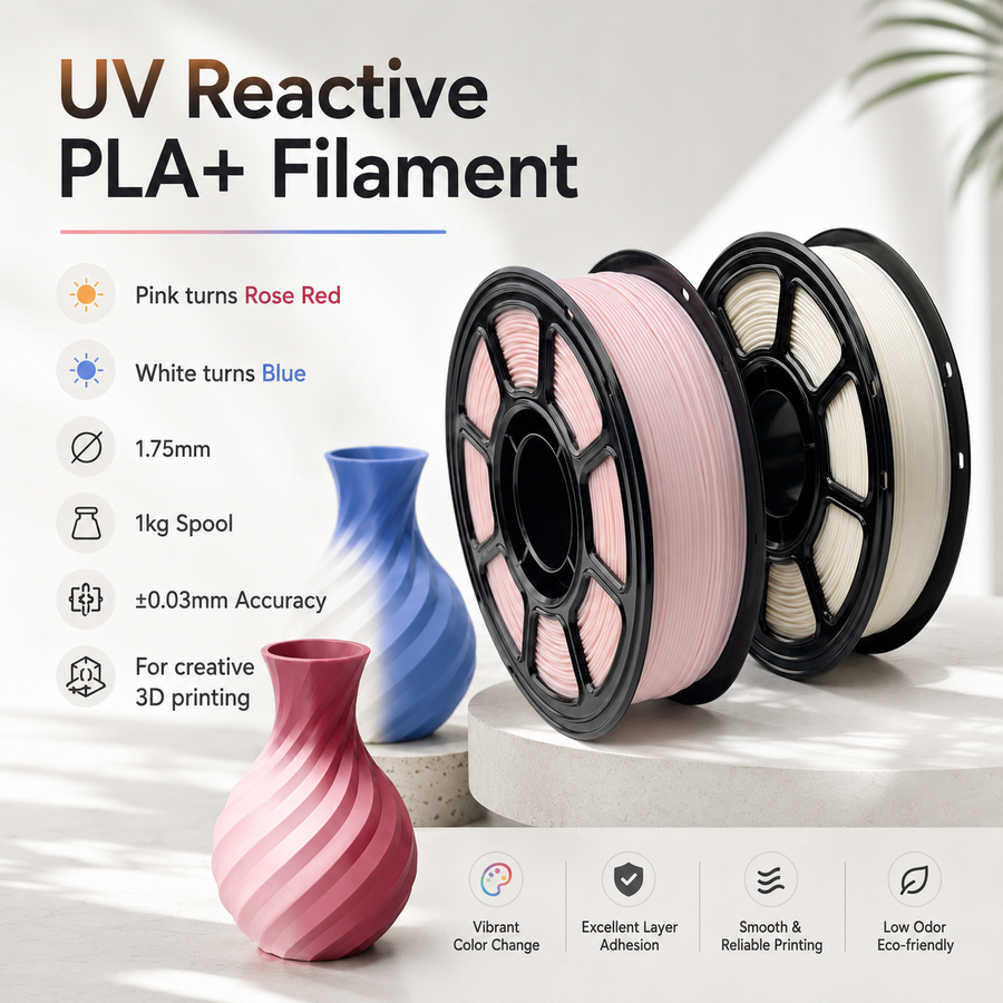 PLA UV Color Change