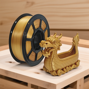 PLA Silk - Single Color Series D- Semi-worked PLA filaments for use in 3D printing