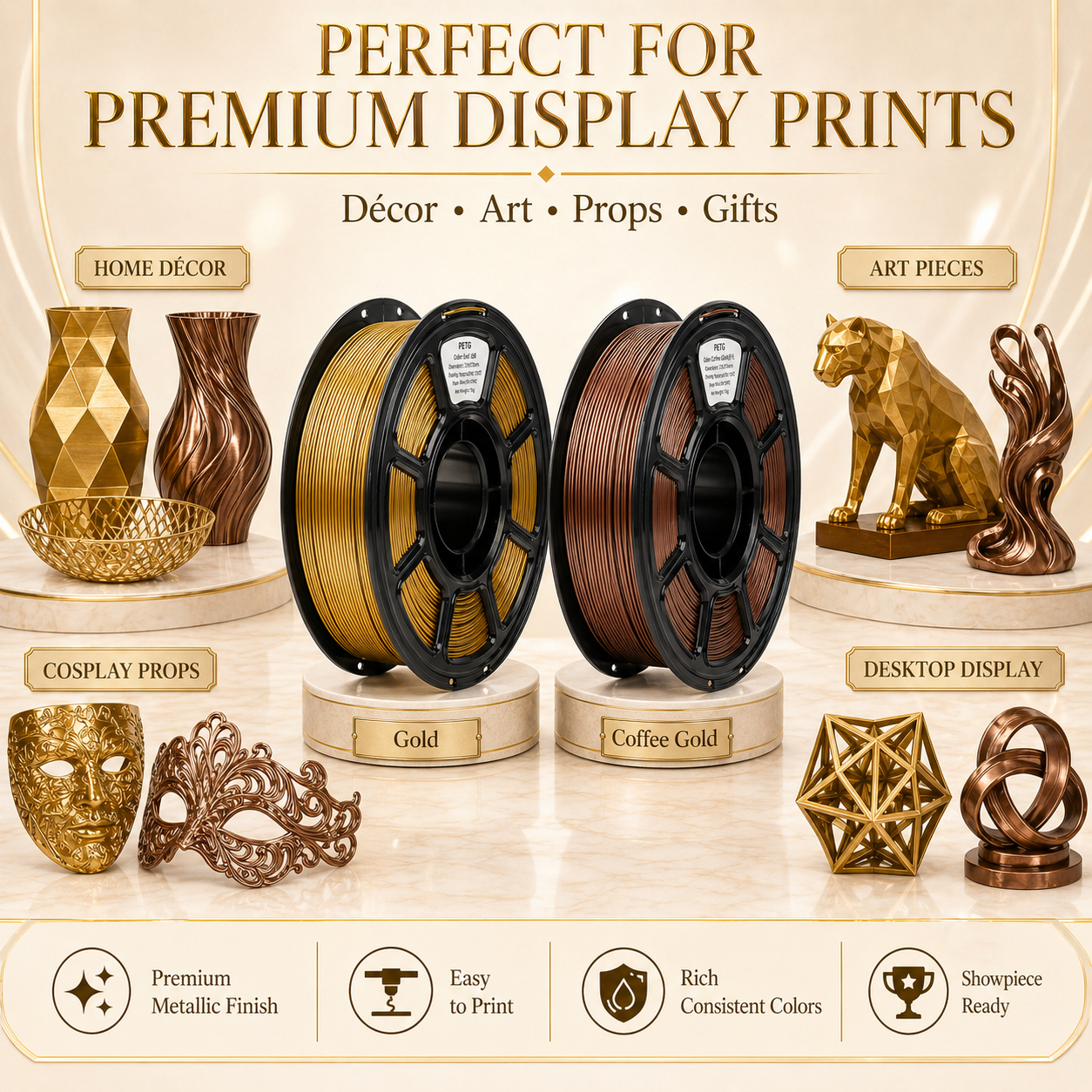 Metallic PETG Filament