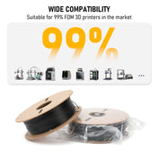 PETG-CF Semi-worked thermoplastic filaments used for 3D printing