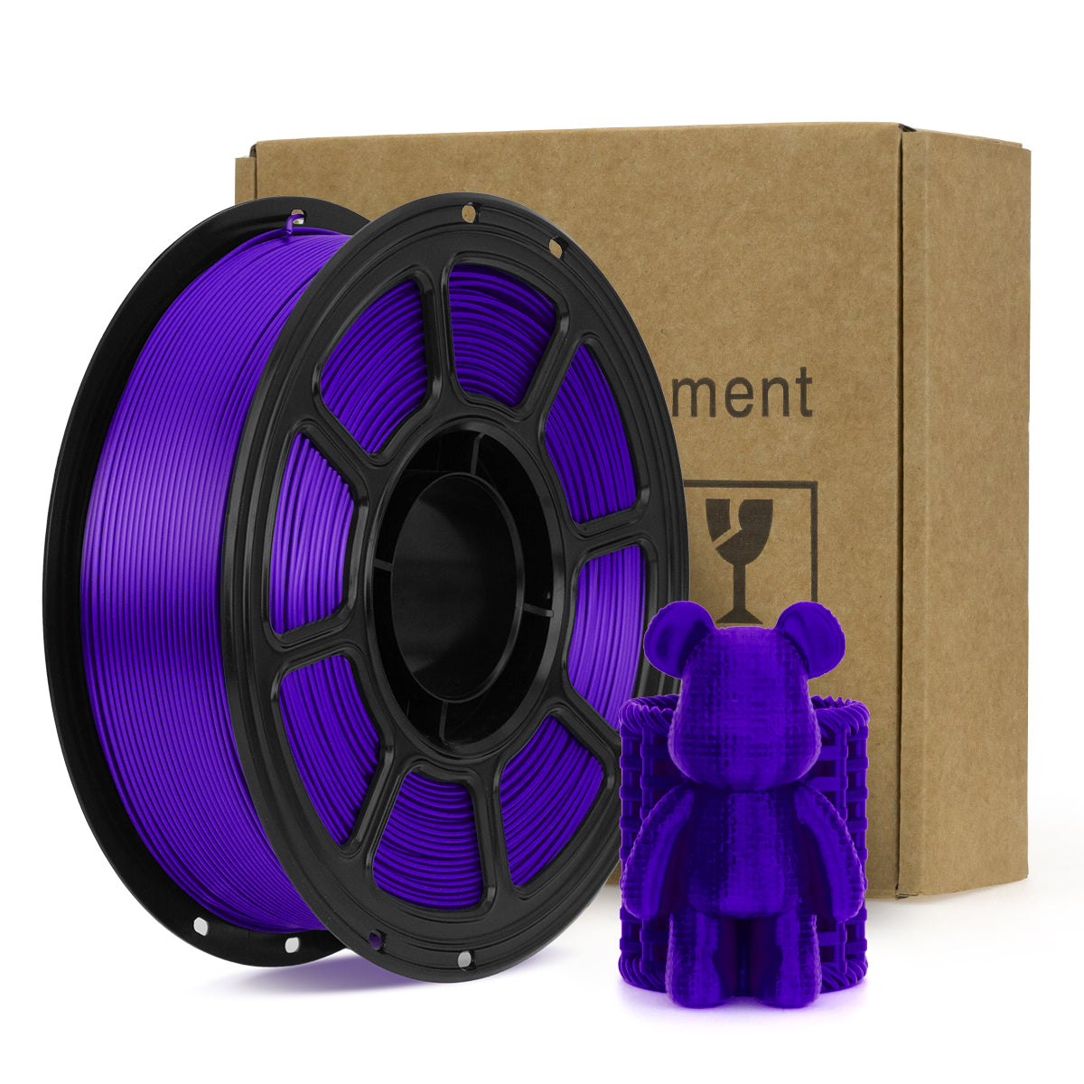 PLA - Basic color-Semi-worked PLA filaments for use in 3D printing