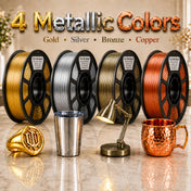 Metallic Silk PLA Filament