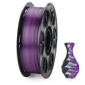 PLA Silk - Dual Color Series B-Semi-worked PLA filaments for use in 3D printing