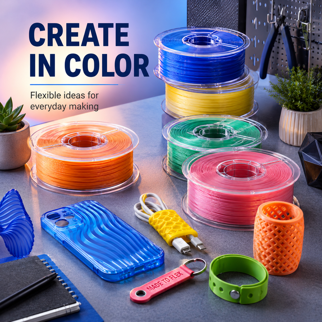 TPU 95A Flexible Filament