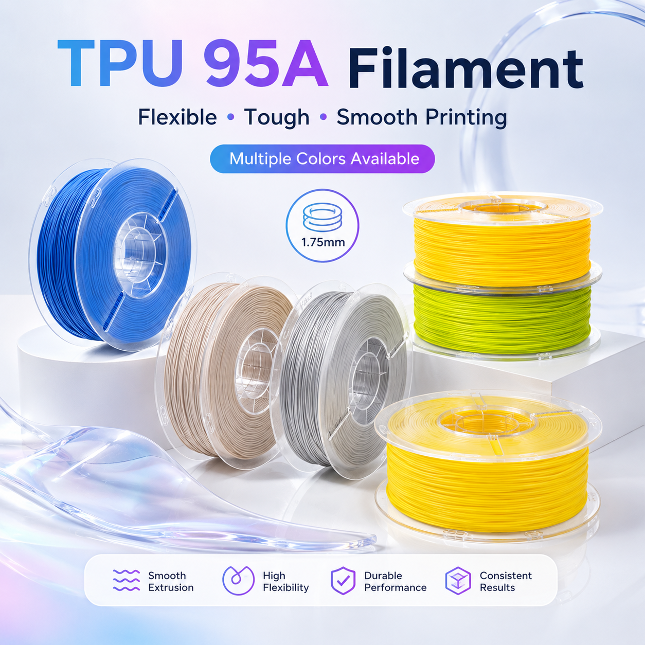 TPU 95A Flexible Filament