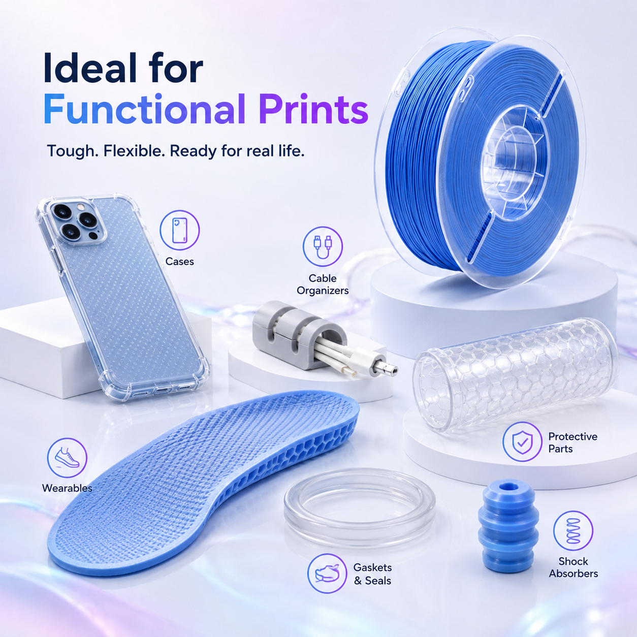 TPU 95A Flexible Filament