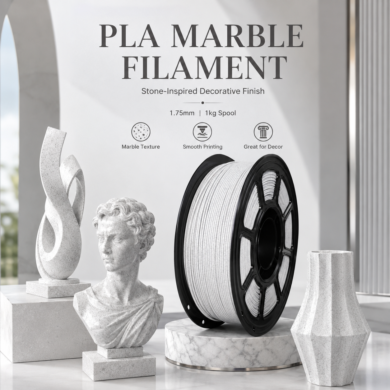 PLA+Marble