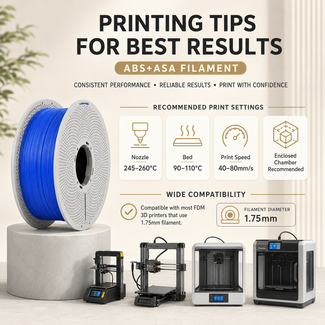 ABS+ASA Filament