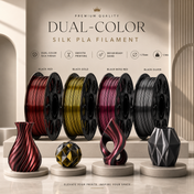 Metallic Dual-Color Silk PLA Filament