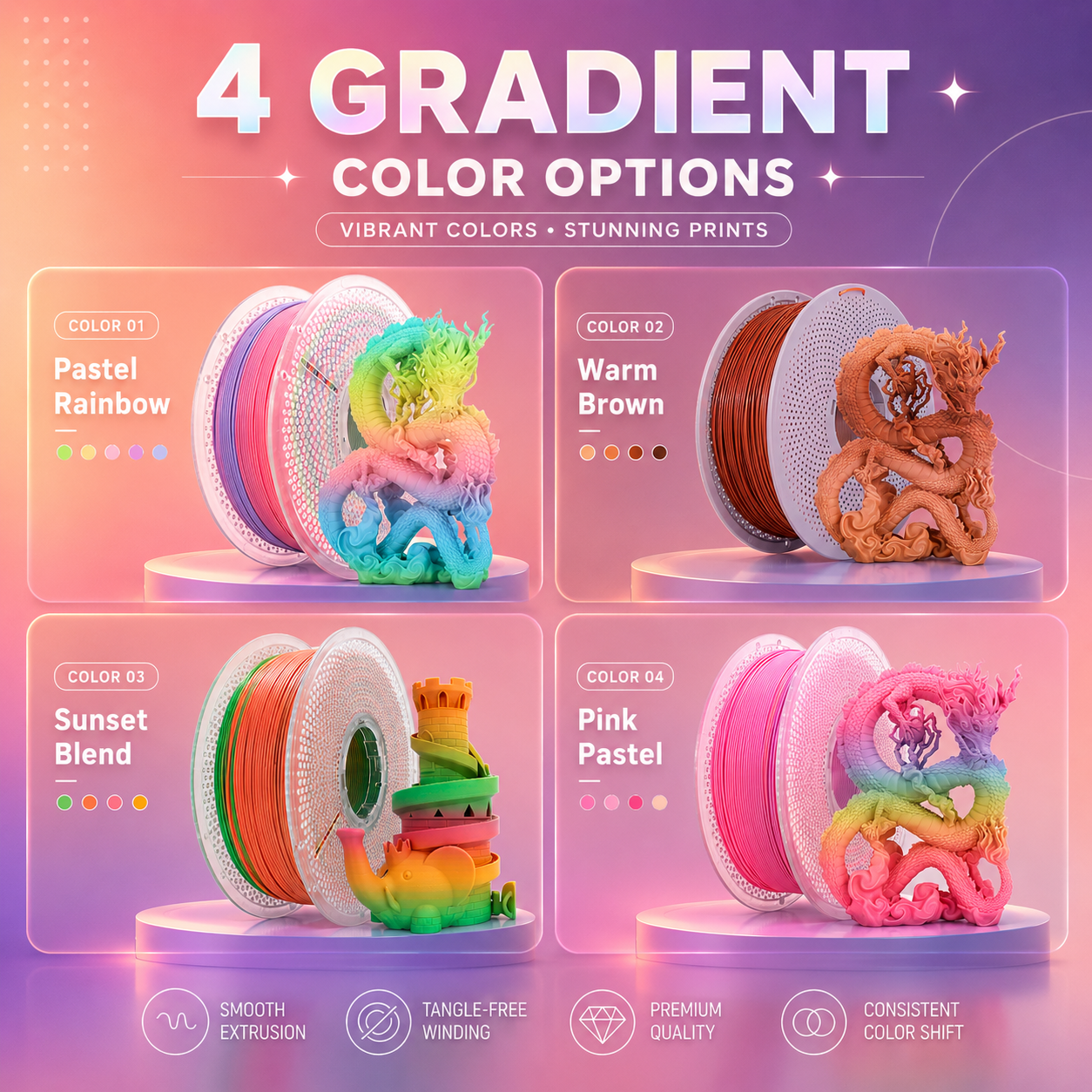 PLA-F Gradient Color