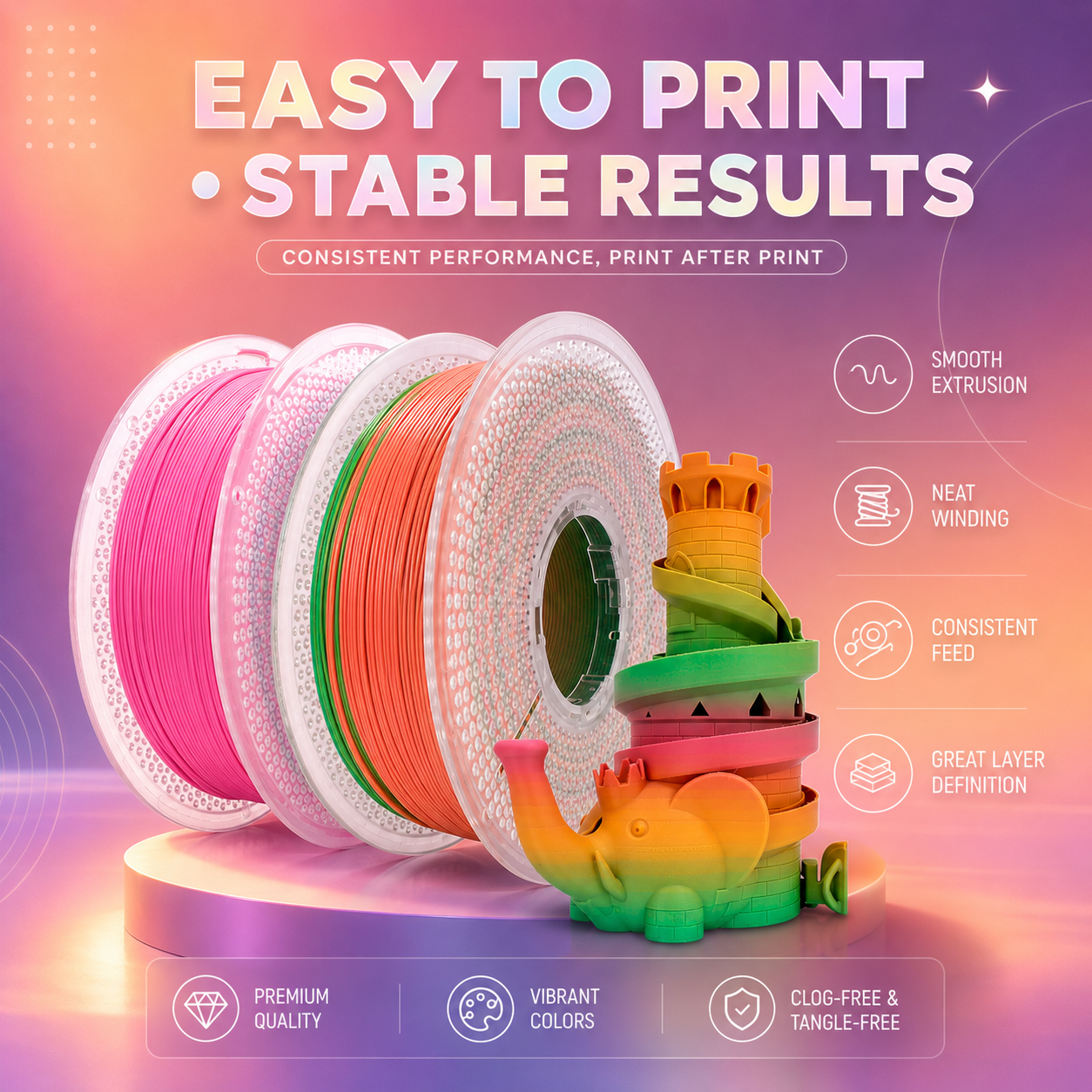 PLA-F Gradient Color