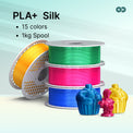 PLA+ Silk Filament – Reflective Metallic Sheen, 1.75mm, 1kg