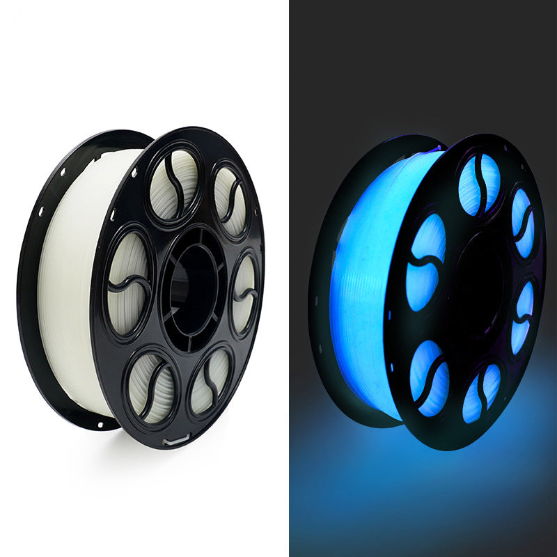 PLA Glow - Basic Series B -Semi-worked PLA (polylactic acid) filaments for use in 3D printing
