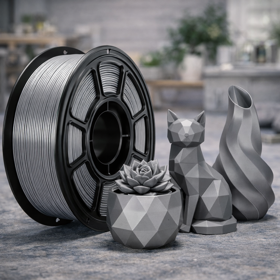 PLA Silk Silver 1 KG