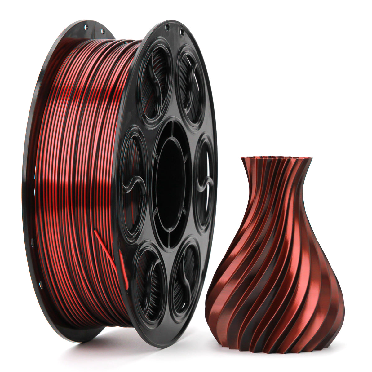 Metallic Dual-Color Silk PLA Filament