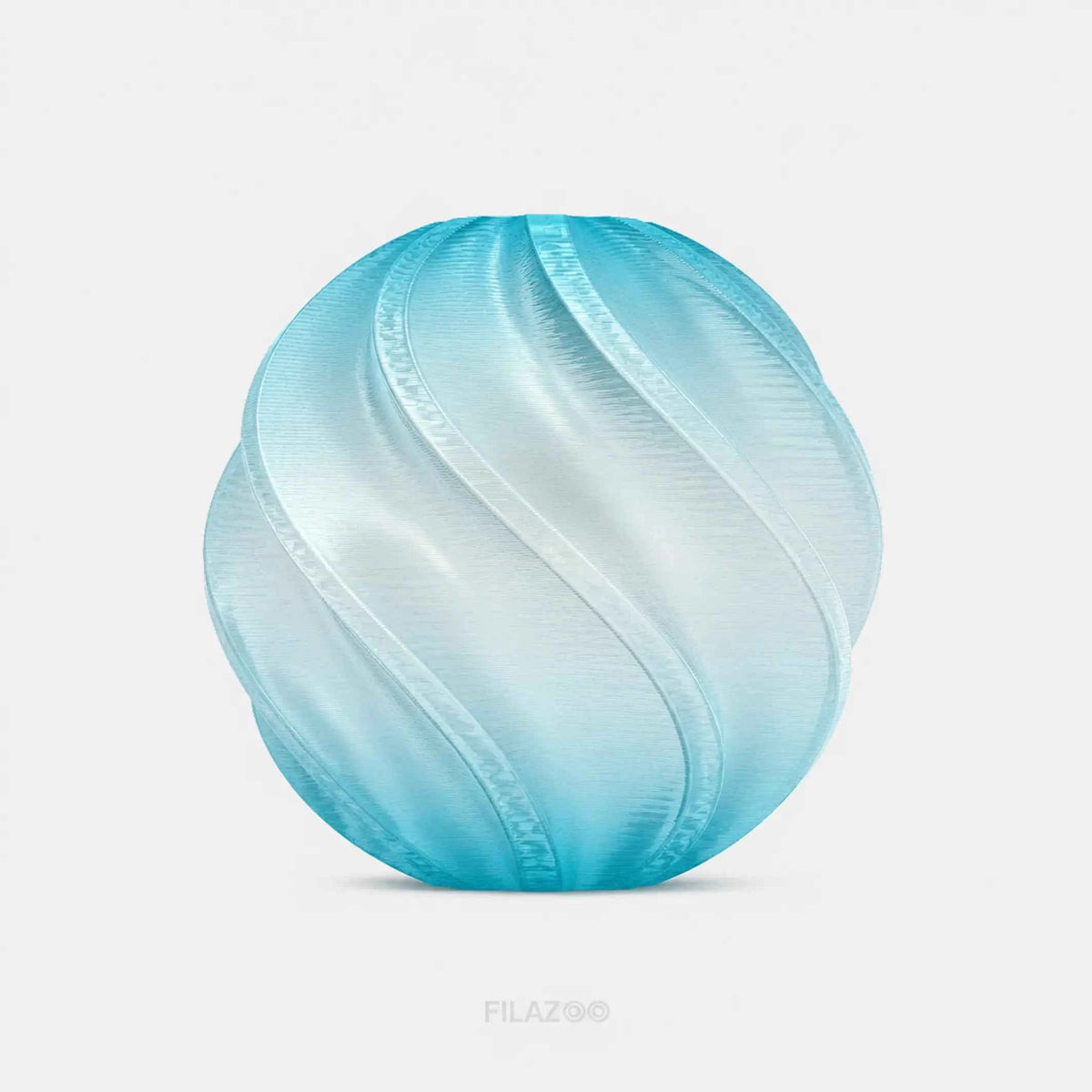 PLA Translucent Gradient Filament – Luminous Color Blend, 1.75mm, 1kg