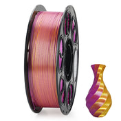 PLA Silk - Dual Color Series B-Semi-worked PLA filaments for use in 3D printing