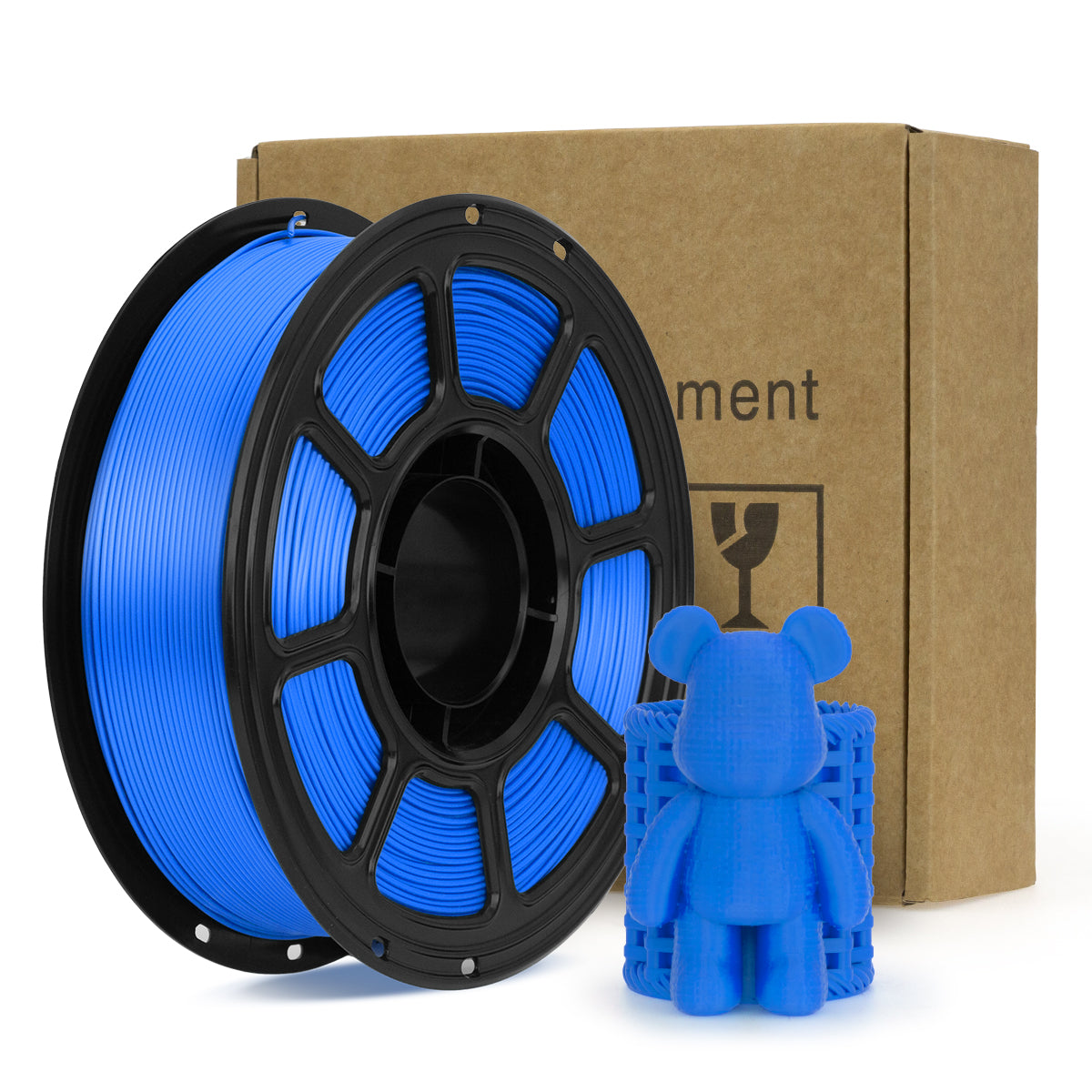 PLA - Basic color-Semi-worked PLA filaments for use in 3D printing