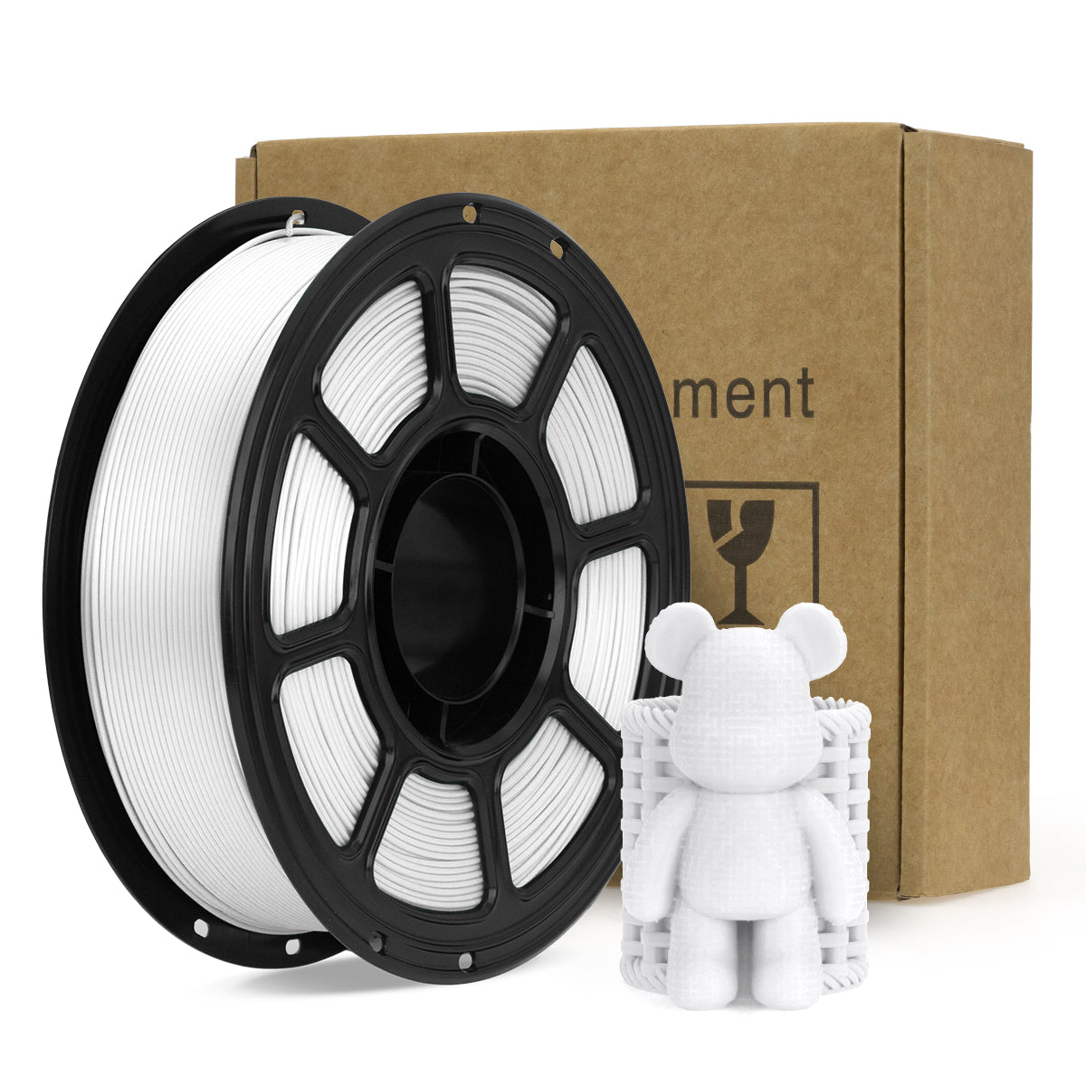 PLA - Basic color-Semi-worked PLA filaments for use in 3D printing