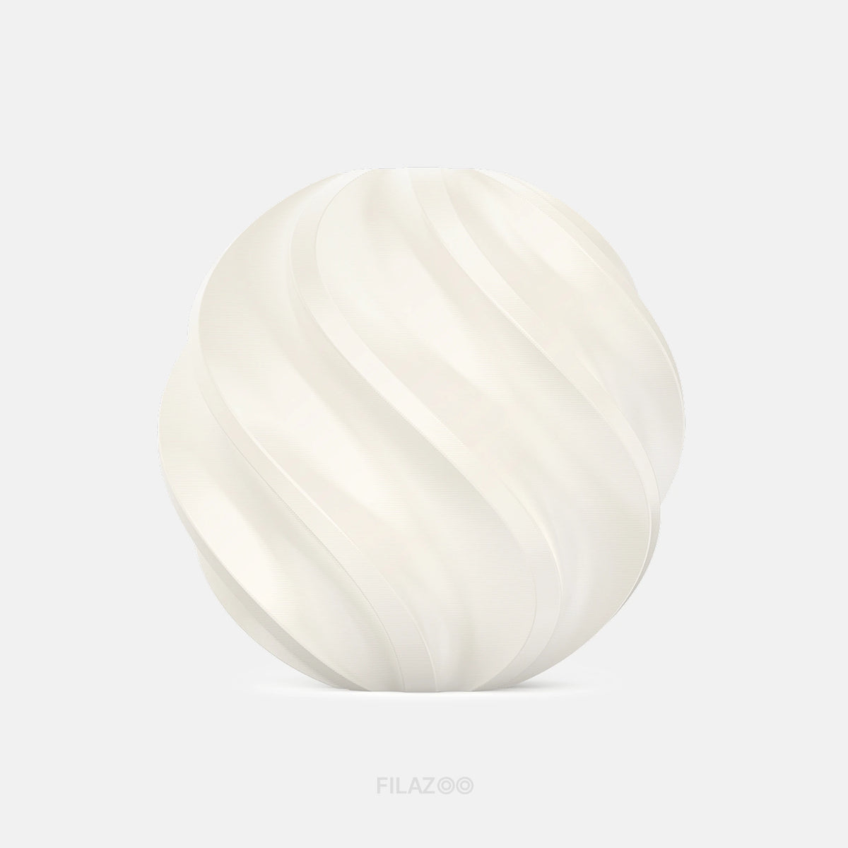 Filazoo PETG basic 3D printer filament warm white