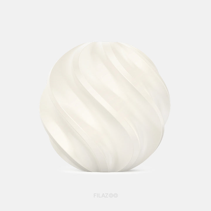 Filazoo PETG basic 3D printer filament warm white