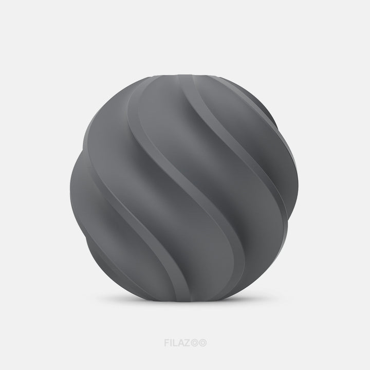 Filazoo PETG matte HF 3D printer filament dark gray