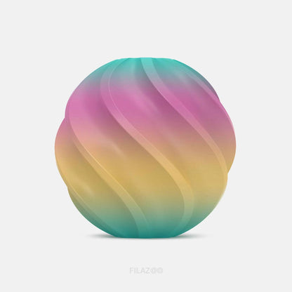 PETG Rainbow Filament – Gradient Color Transition, 1.75mm, 1kg