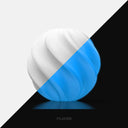 Glow white to blue