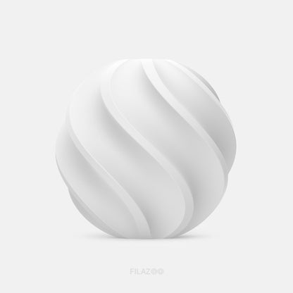 Filazoo PLA matte 3D printer filament white