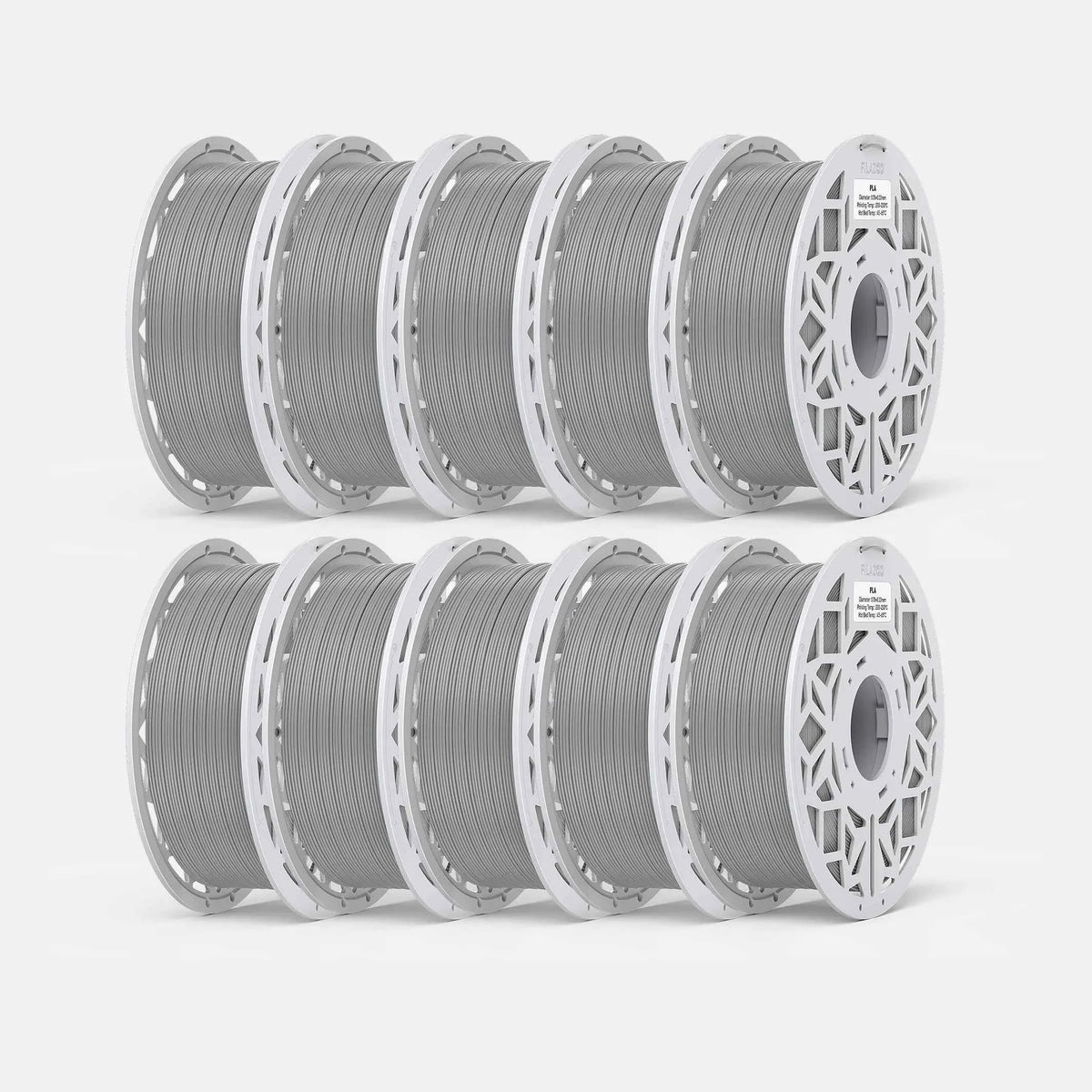 Filazoo PLA+ Bulk Filament Pack for Print Farms – 10 × 1kg