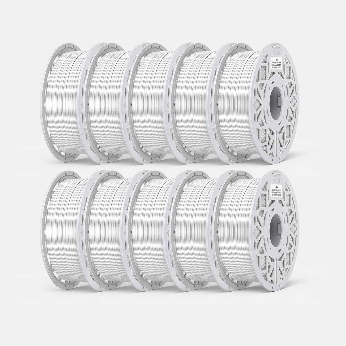 Filazoo PLA+ Bulk Filament Pack for Print Farms – 10 × 1kg