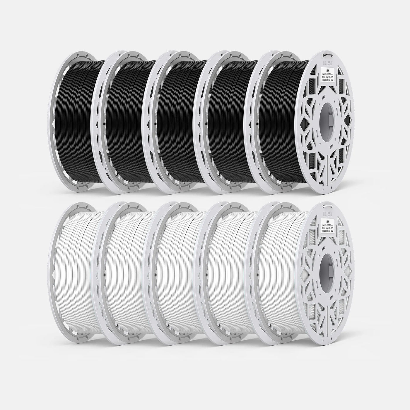 Filazoo PLA+ Bulk Filament Pack for Print Farms – 10 × 1 kg