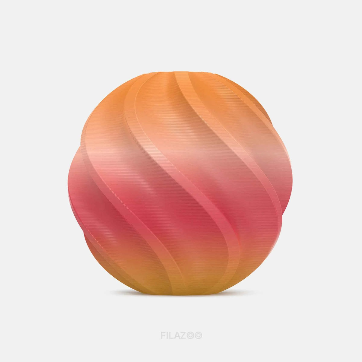 PLA Rainbow Filament – Gradient Color Transition, 1.75mm, 1kg
