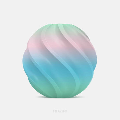 PLA Rainbow Filament – Gradient Color Transition, 1.75mm, 1kg