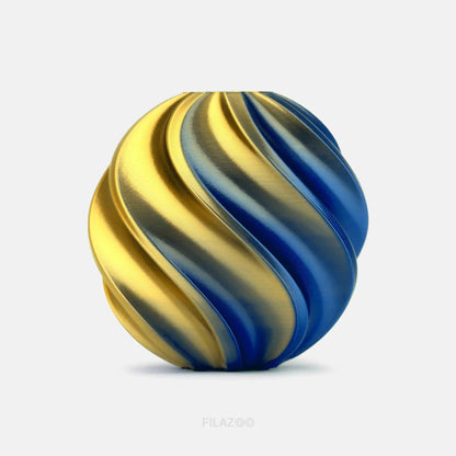 PLA Silk Dual-Color Filament – Two-Tone Color Shift, 1.75mm, 1kg