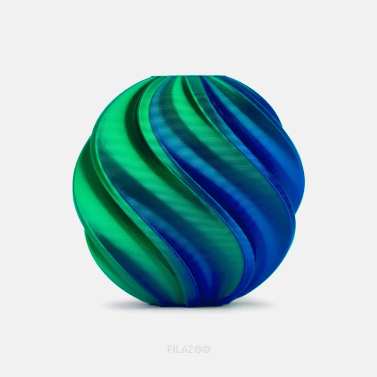 PLA Silk Dual-Color Filament – Two-Tone Color Shift, 1.75mm, 1kg