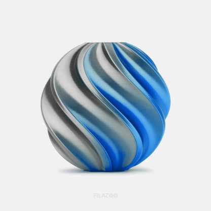 PLA Silk Dual-Color Filament – Two-Tone Color Shift, 1.75mm, 1kg