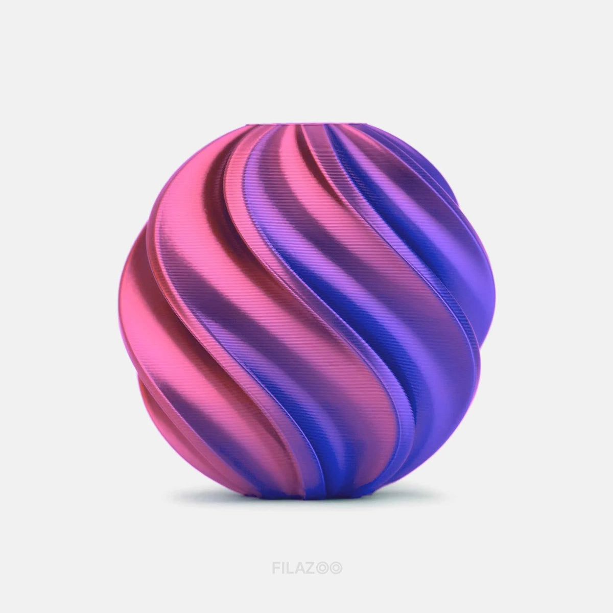 PLA Silk Dual-Color Filament – Two-Tone Color Shift, 1.75mm, 1kg